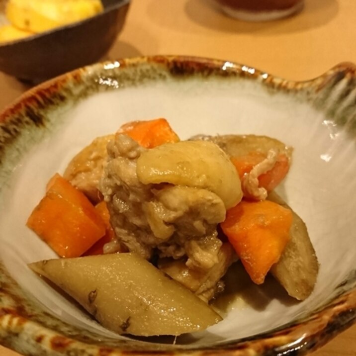 鶏肉とごぼうの煮物